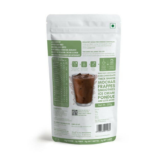 Cocosutra Lite - Peppermint Sugar Free Drinking Chocolate Mix Main Image