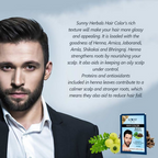 Sunny Herbals Hair Color Black - Men