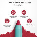 Parul Garg Beauty Day & Night Creamy Matte Lip Crayon - Empress 35