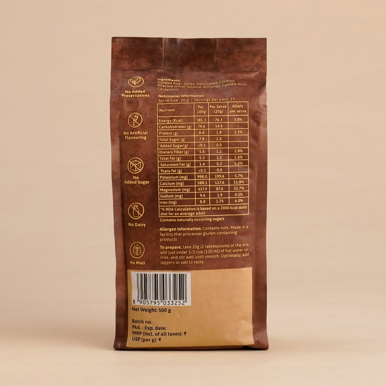 Isha Life Ragi Huri Hittu (Instant Ragi Drink Mix)