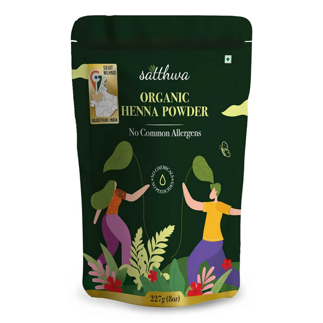 Satthwa Organic Henna Powder Hover Image