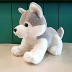 Webby Plush Husky Dog Stuffed Animal Puppy Soft Toy-Grey