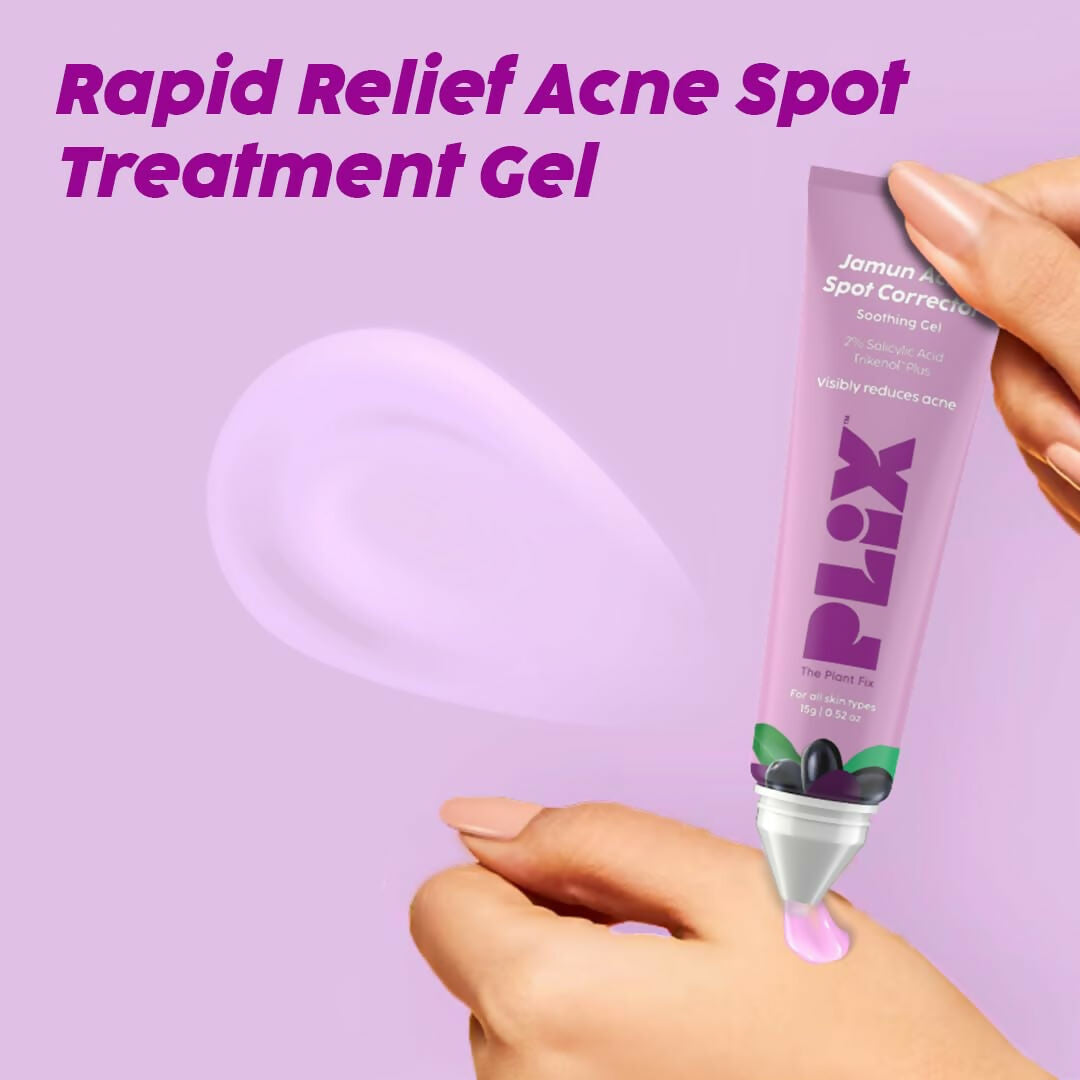 PLIX The Plant Fix Jamun Acne Spot Corrector Gel For Reducing Active Acne