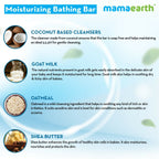 Mamaearth Moisturizing Baby Bathing Soap Bar & Natural Berry Blast Kids Toothpaste