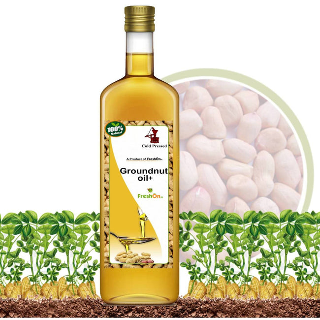 FreshOn Groundnut Oil + Cold Pressed Hover Image