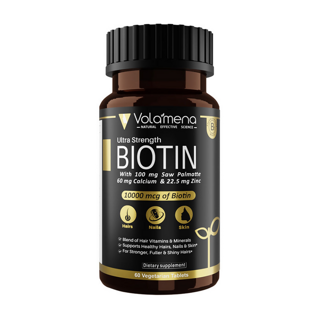 Volamena Ultra Strength 10000 mcg Biotin - Tablets Hover Image