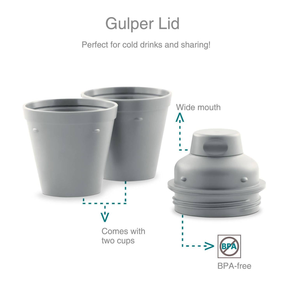 Vaya Drynk Stainless Steel Water Bottle Tumbler for Office - 600ml (White)