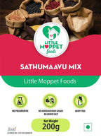 Little Moppet Foods Sathumaavu Mix for Babies - Free from Added Salt and Sugar with 13 Ingredients