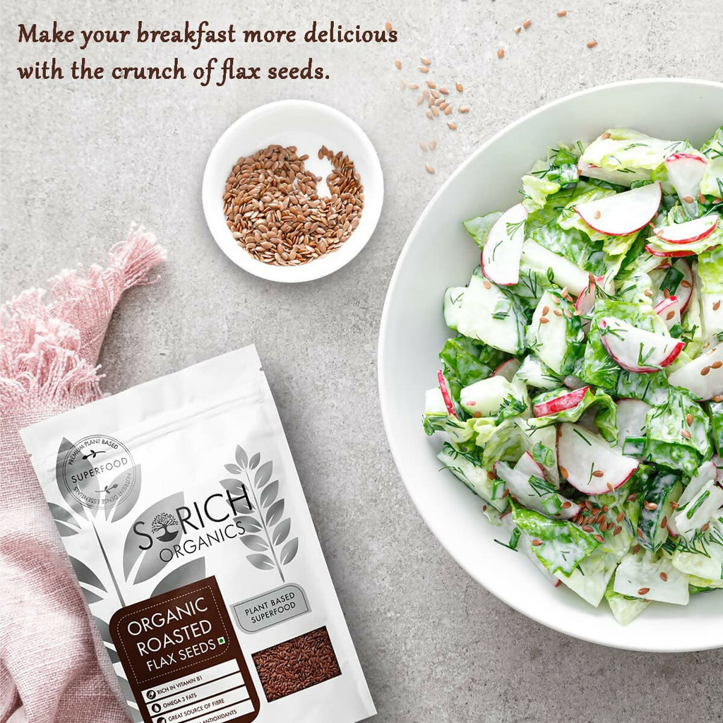 Sorich Organics Roasted Flax Seeds