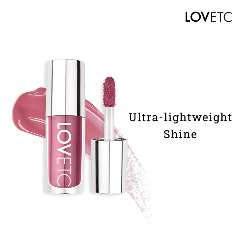 LOVETC Gloss, Glee, Etc High Glaze Lip Gloss - Barely Blushing