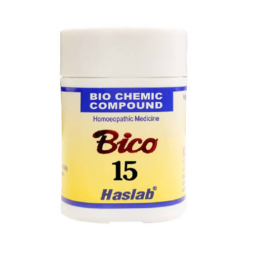 Haslab Homeopathy Bico 15 Biochemic Compound Tablets Hover Image