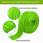 Safe-O-Kid Unique High Density- Prevents From Head Injury Multi-Functional 2 Meter Edge Guard - Grass Green