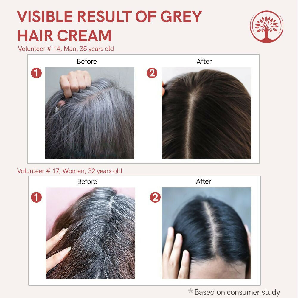 Ivory Natural Cream For Greys Restore Natural Hair Color