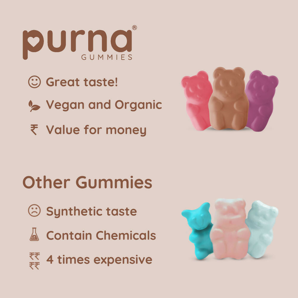 Purna Never Grow Up Glycolic Acid Gummies - Tamarind