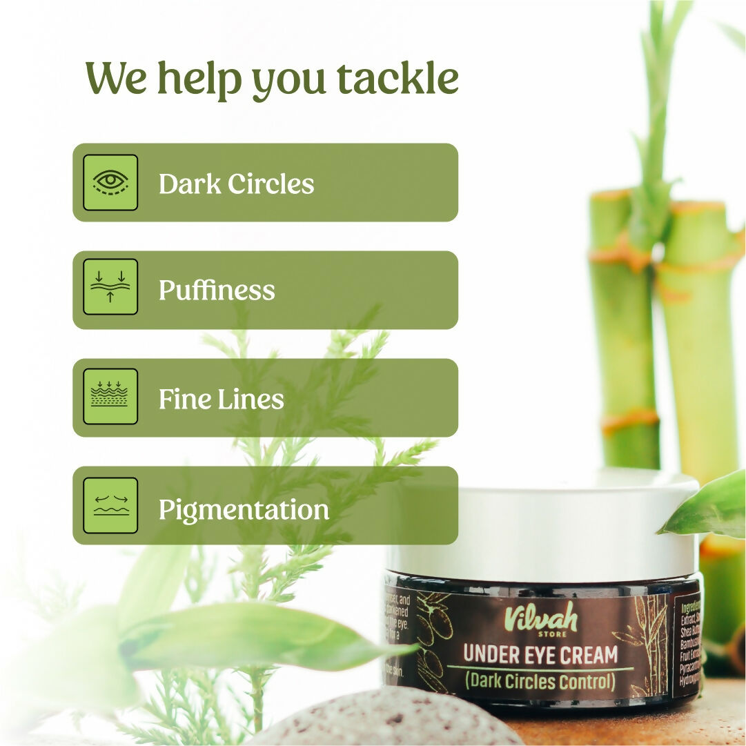 Vilvah Store Under Eye Cream (Dark Circle Control)
