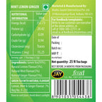 Teame Mint Lemon Ginger Revive Tea Bags