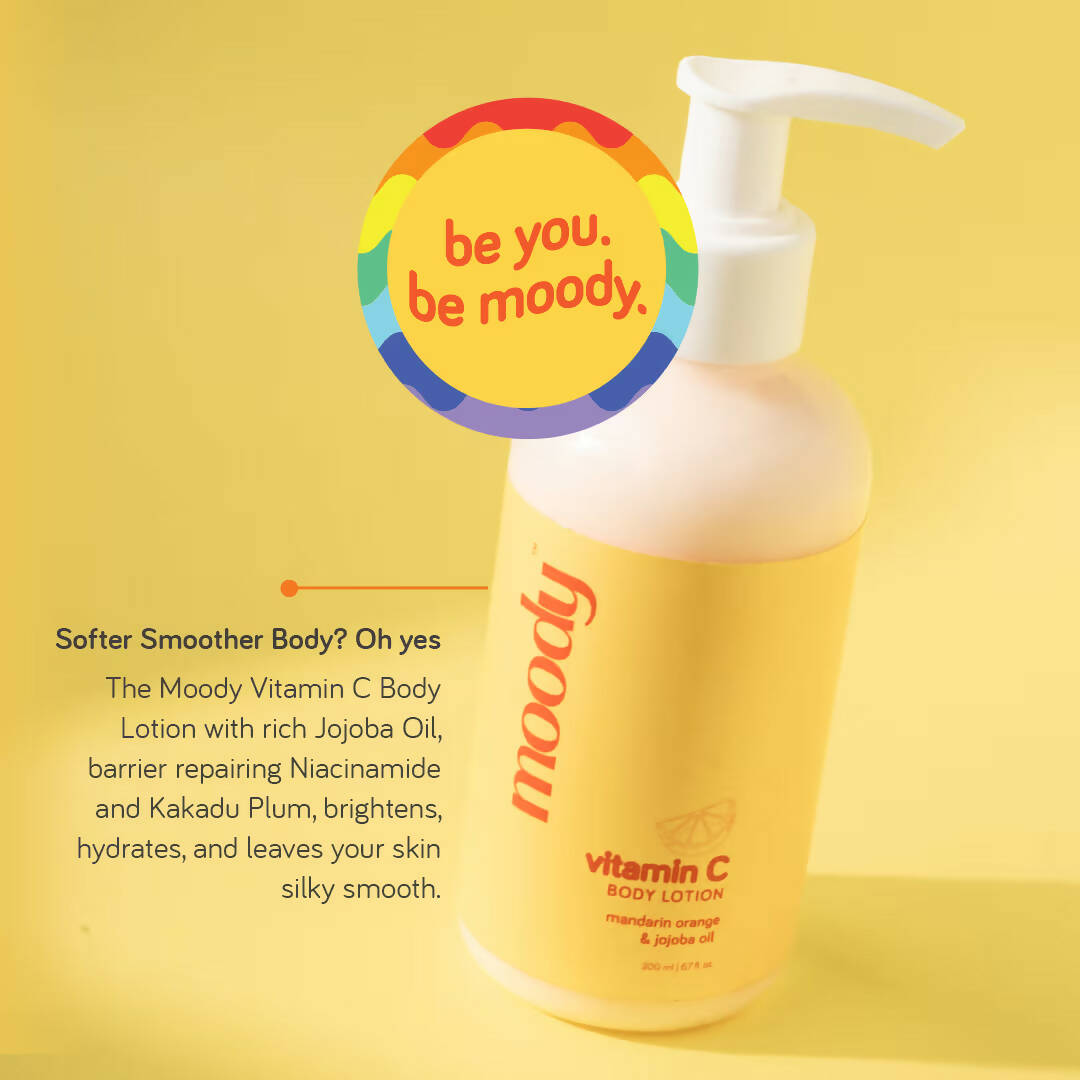 Moody Vitamin C Body Lotion with Mandarin Orange & Jojoba Oil