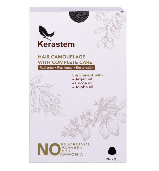 Kerastem Hair Color Black No.1 Hover Image