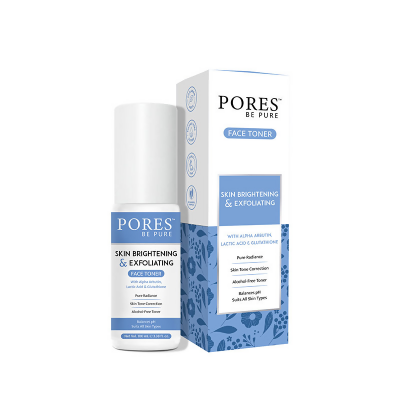 Pores Be Pure Skin Brightening & Exfoliating Face Toner