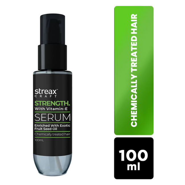 Streax Craft Strength Hair Serum For Chemically Treated Hair Strength With Vitamin-E Main Image