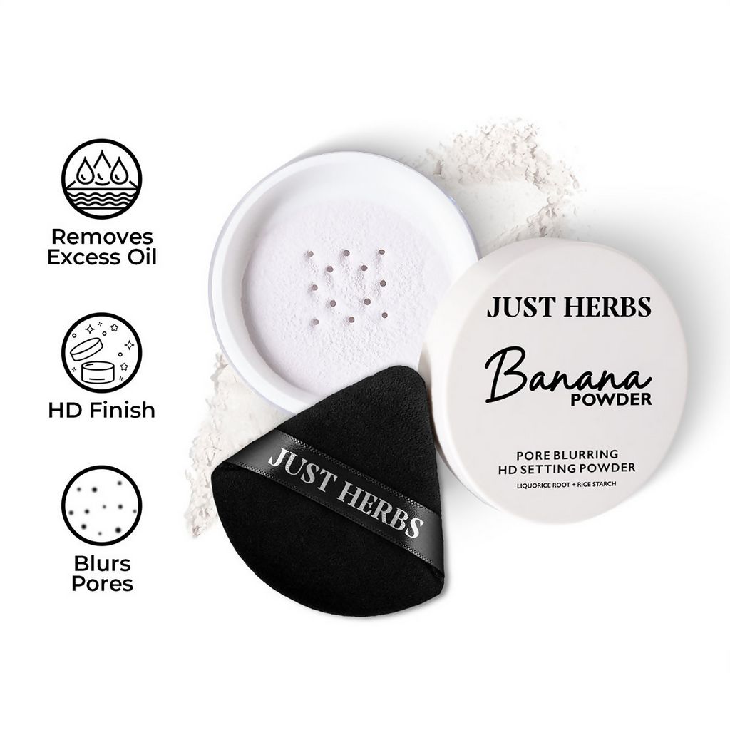 Just Herbs HD Setting Loose Powder - Translucent
