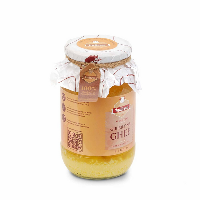 Indicow Foods Pure Authentic A2 Gir Cow Ghee Main Image