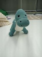 Nesta Toys Dinosaur Plush Toy For Kids – Snuggly Knitted Cotton Soft Toy