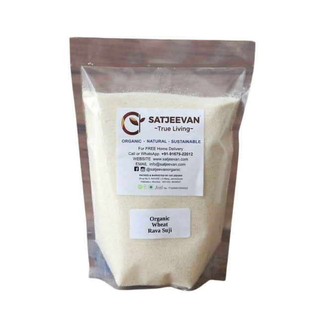 Satjeevan Organic Wheat Rava Suji Hover Image
