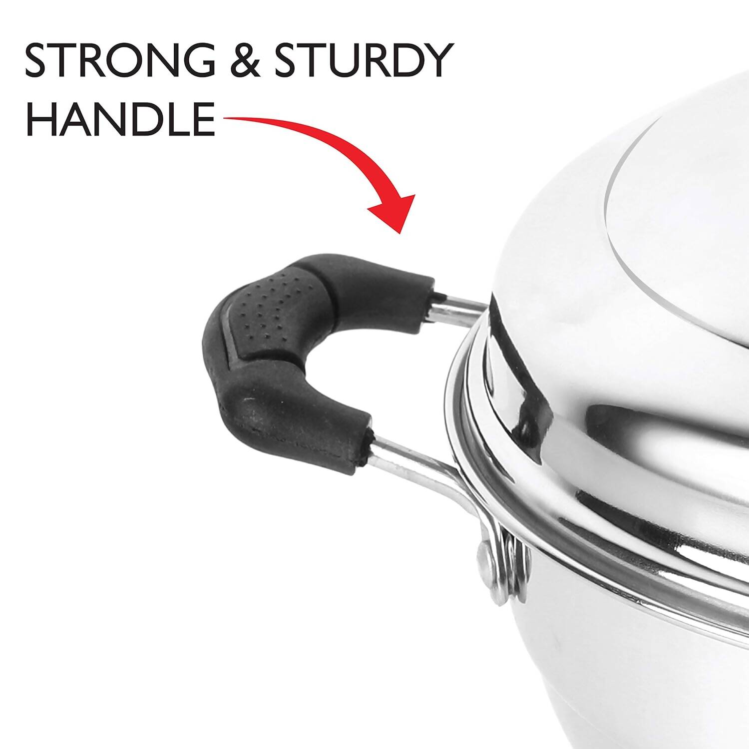 Cello Stainless Steel Induction Base Idli Cooker (Idly Maker) And Multi Kadhai With 6 Plates