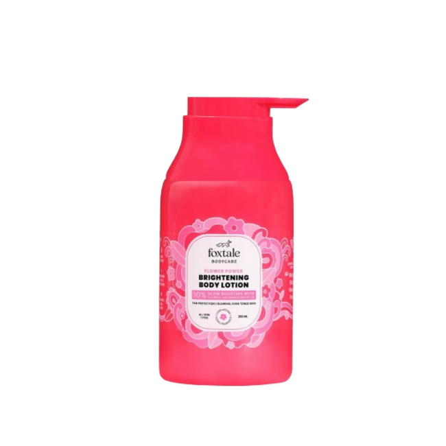 Foxtale Brightening Body Lotion SPF 30 with Niacinamide & Vitamin C For Glowing Skin Hover Image