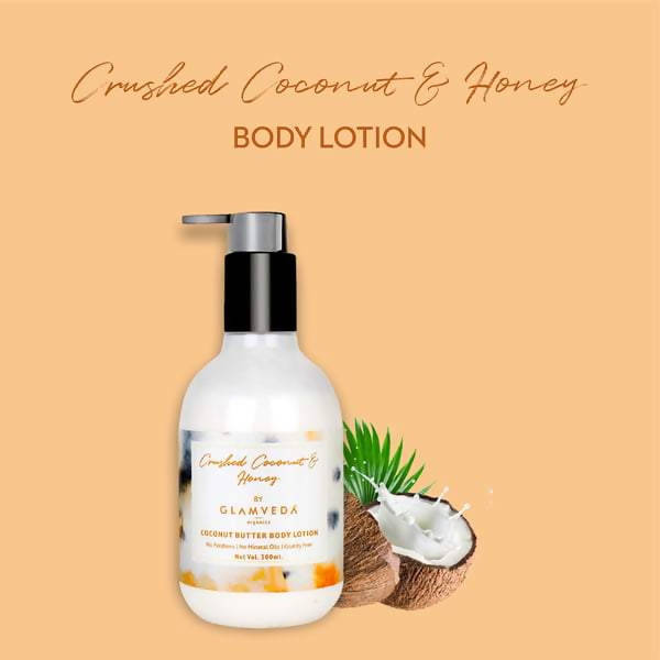 Glamveda Crushed Coconut & Honey Body Lotion
