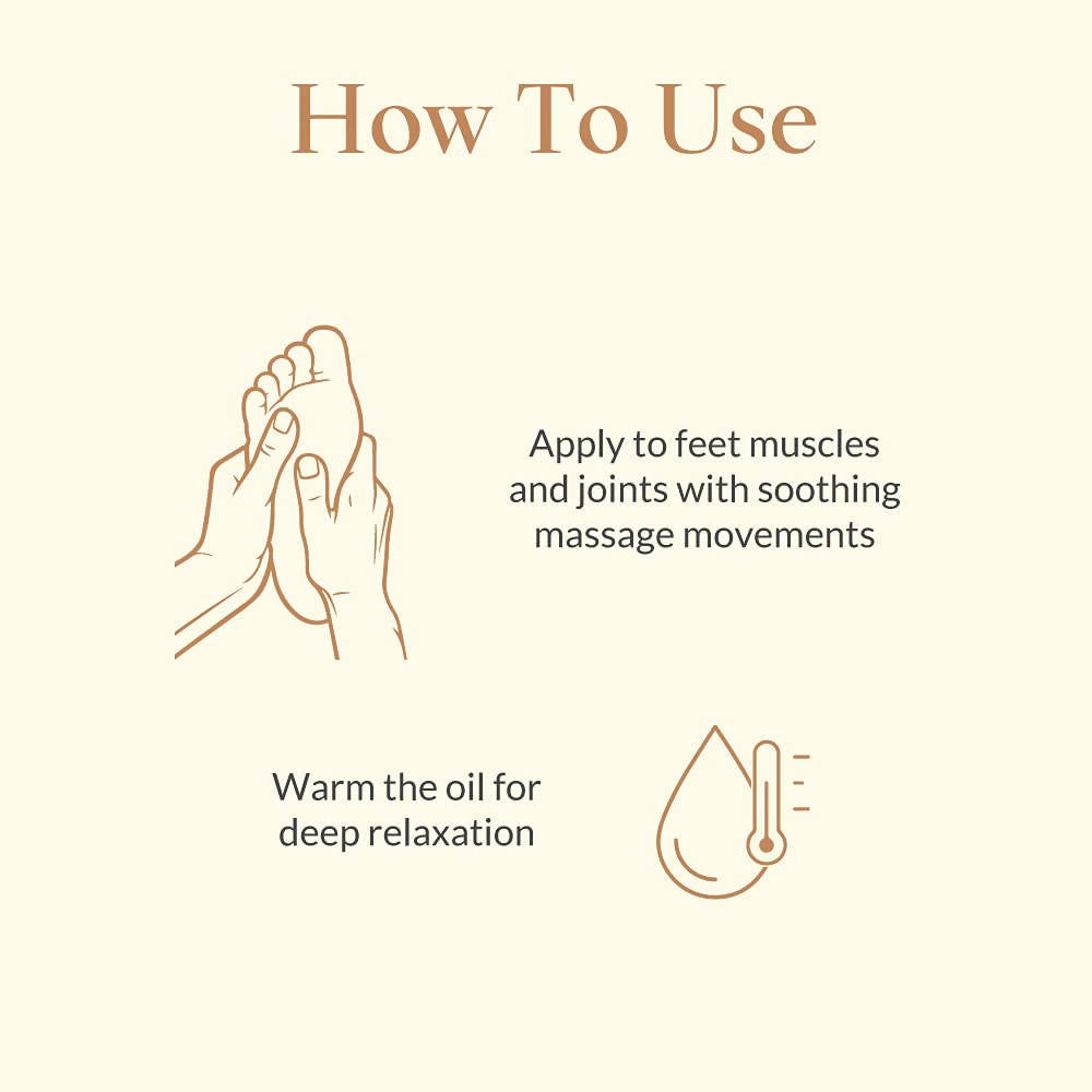 Shankara by Sri Sri Tattva Nourishing Foot Oil