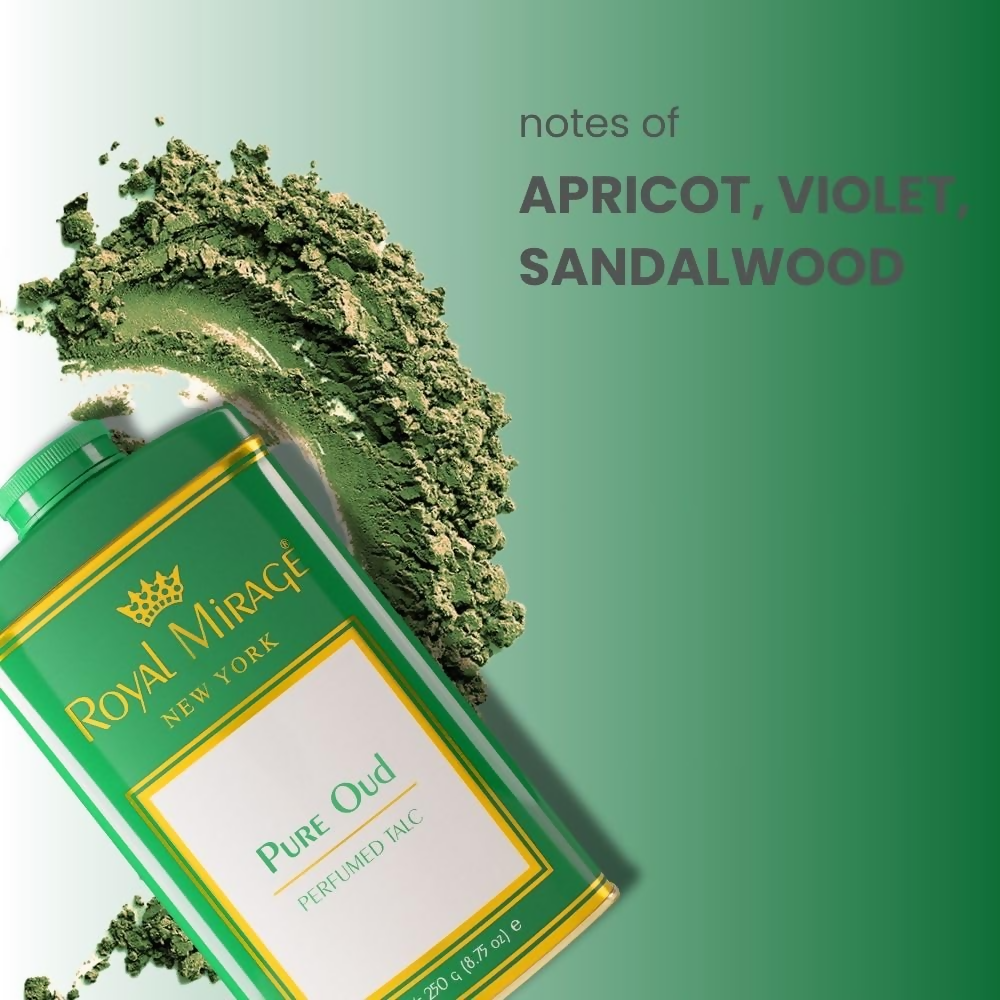 Royal Mirage Pure Oud Perfumed Talc