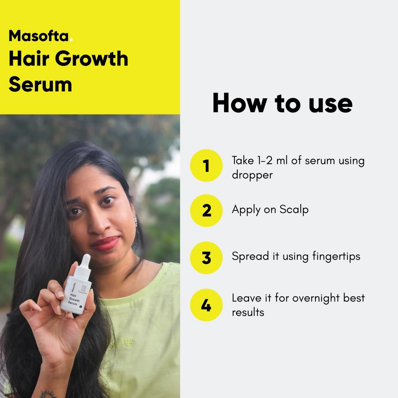 Masofta Hair Growth Serum