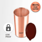 Milton Copper Drinking Water Tumbler with Lid - 480ml