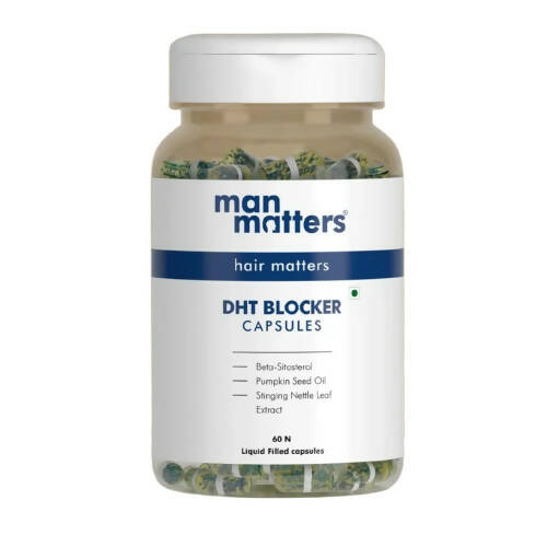 Man Matters DHT Blocker Capsules, For Anti Hair Fall