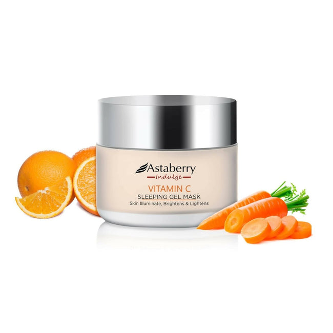 Astaberry Indulge Vitamin C Sleeping Gel Mask Hover Image