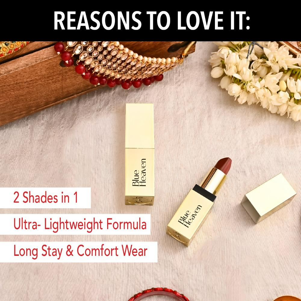 Blue Heaven 2-In-1 Dual Shade Lipstick - C9