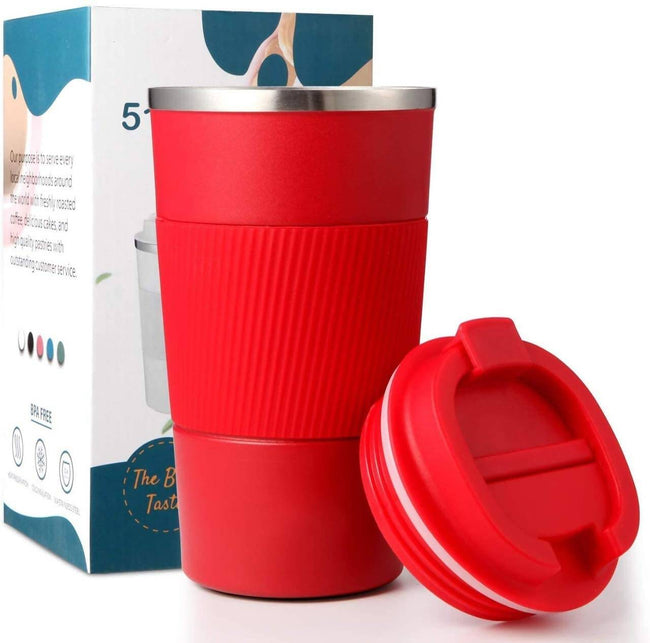 Wosta Insulated Travel Coffee Mug Tumbler 2.0 - 510ml (Red) Hover Image