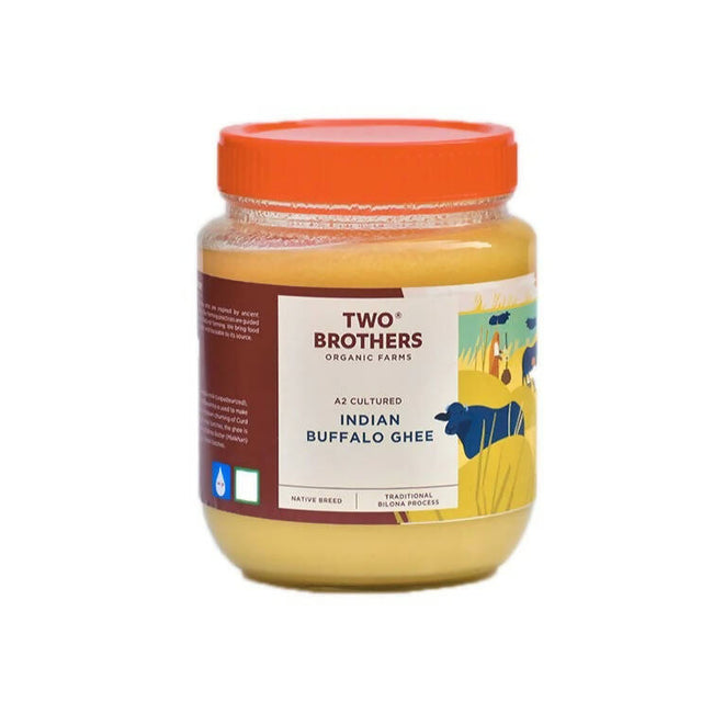Two Brothers Organic Farms Indian Buffalo Ghee - Curd-Churned Bilona Ghee Main Image