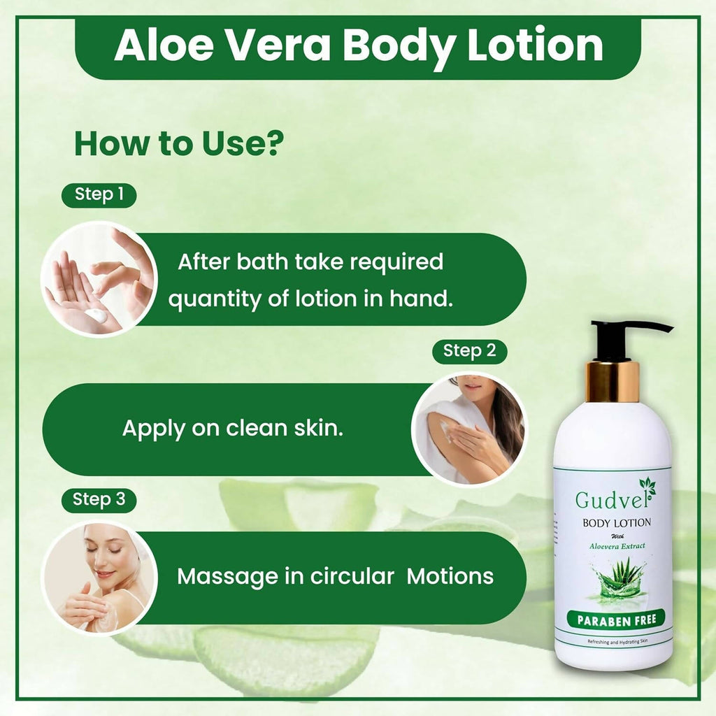 Gudvel Aloe Vera Body Lotion