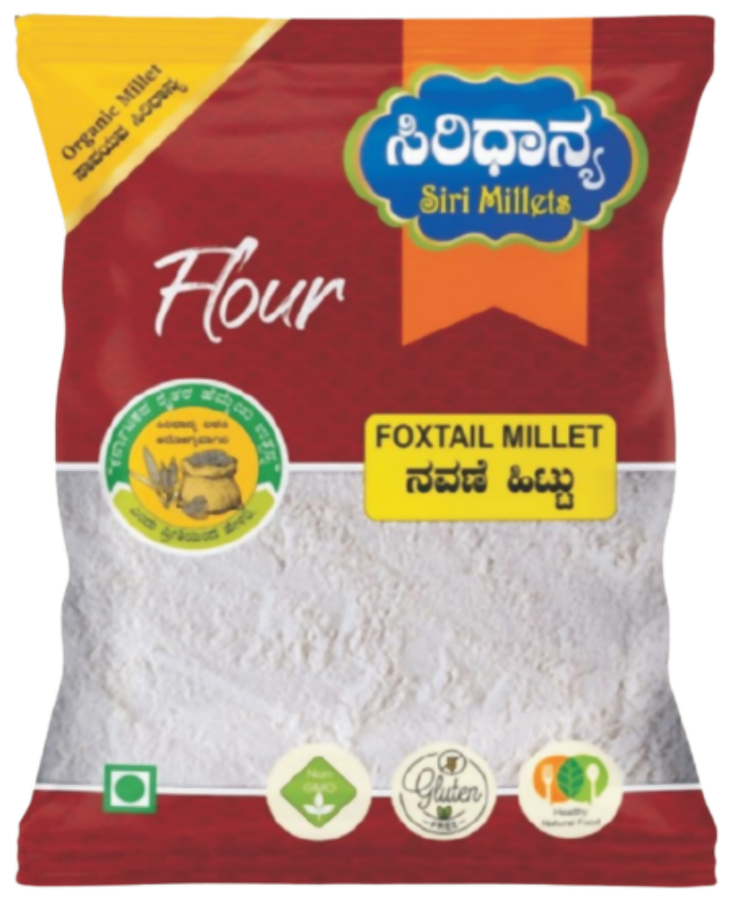 Siri Millets Organic Foxtail Millet Flour (Navane Atta)