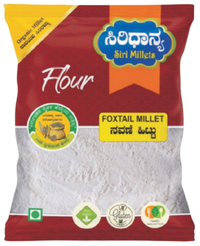 Siri Millets Organic Foxtail Millet Flour (Navane Atta) Hover Image