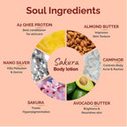 Vedic Valley Sakura Body Lotion for Women & Men