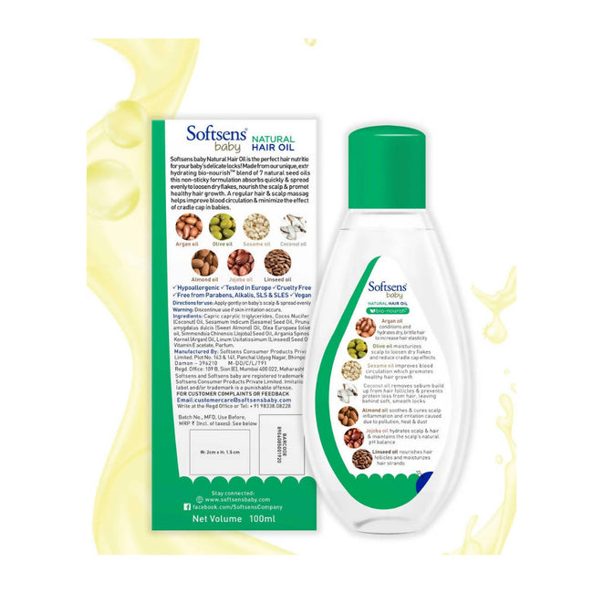 Softsens Baby Natural Hair Oil Main Image