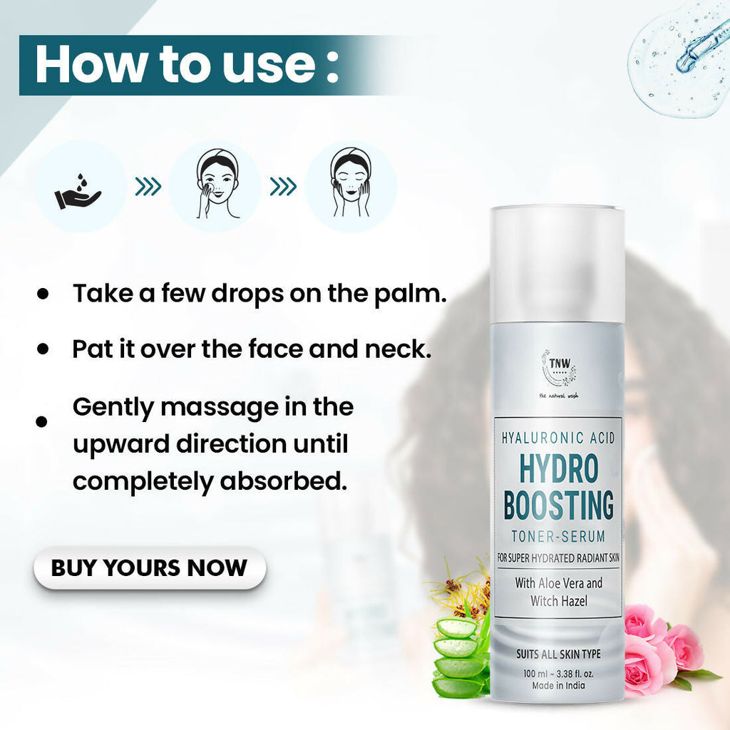 The Natural Wash Hyaluronic Acid Hydro Boosting Face Toner