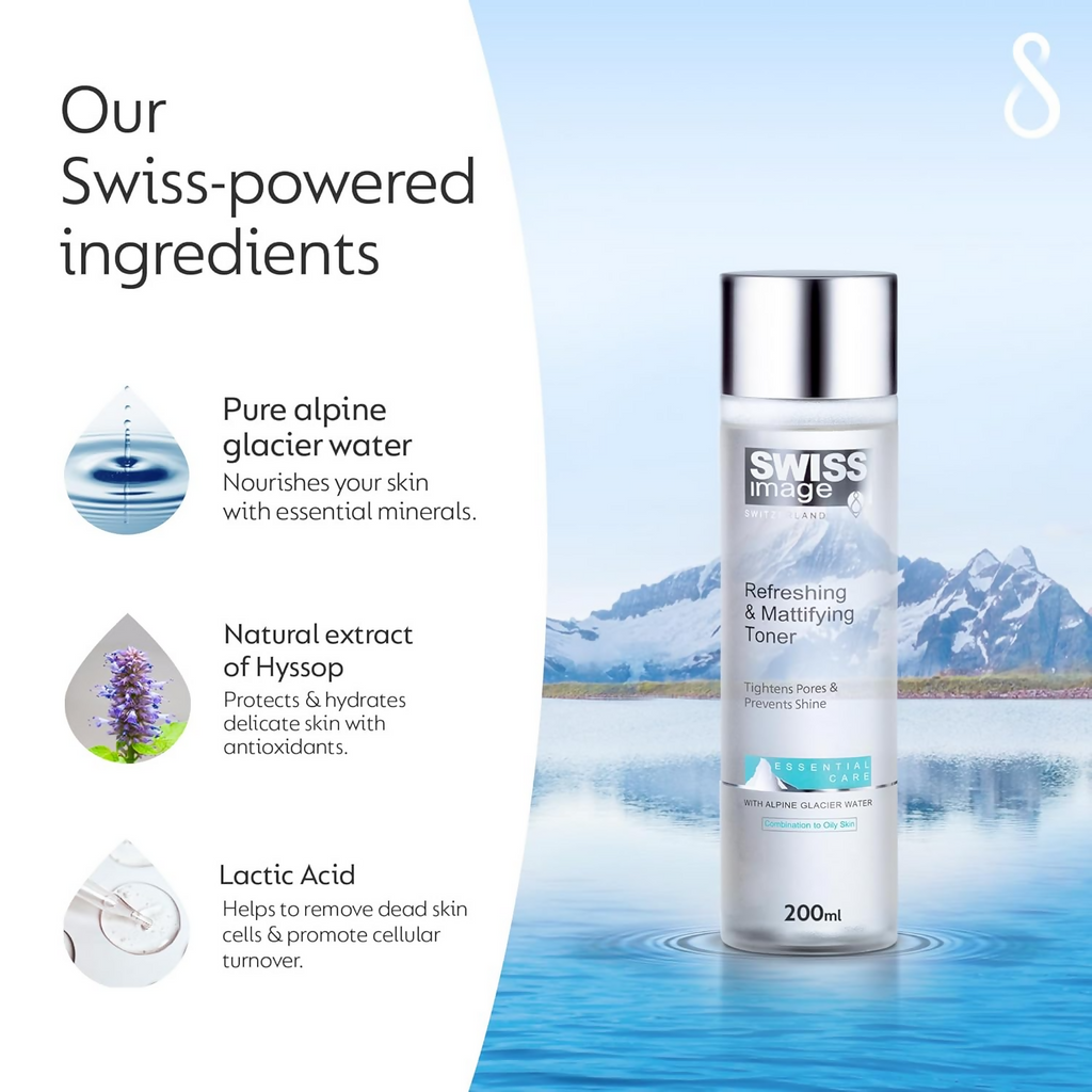 Swiss Image Refreshing & Mattifying Toner