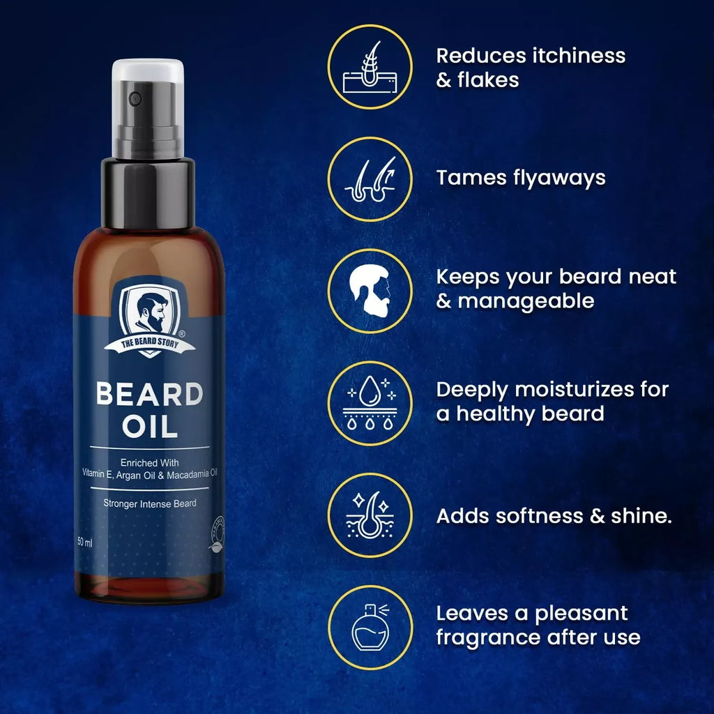The Beard Story Beard Oil For Men
