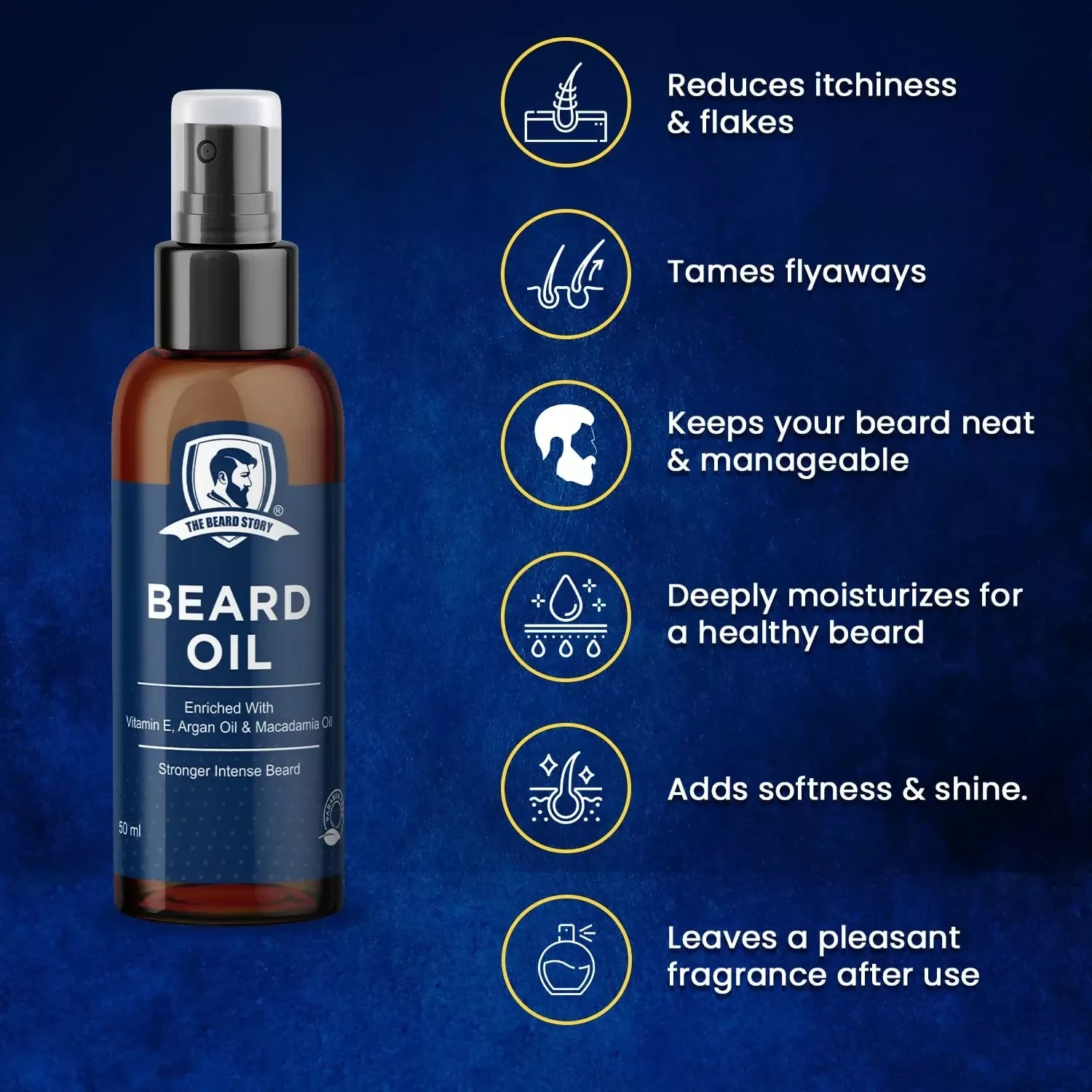 The Beard Story Beard Oil For Men