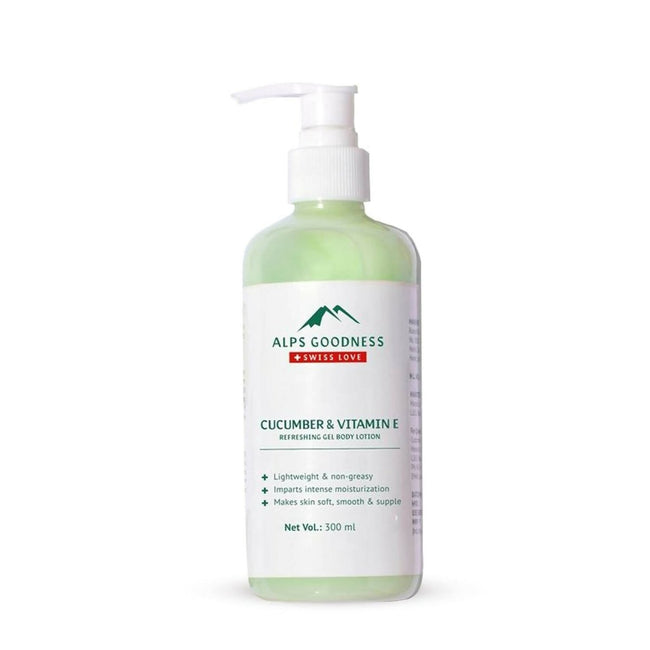 Alps Goodness Cucumber & Vitamin E Refreshing Gel Body Lotion Hover Image